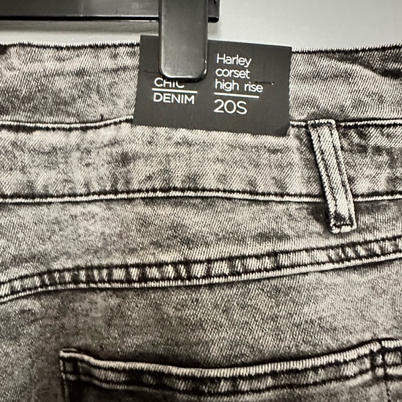 Brand new high waist black grey white wash size 20 - Picture 5 of 7